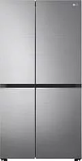 Холодильник LG GSBV70PZTM, серый