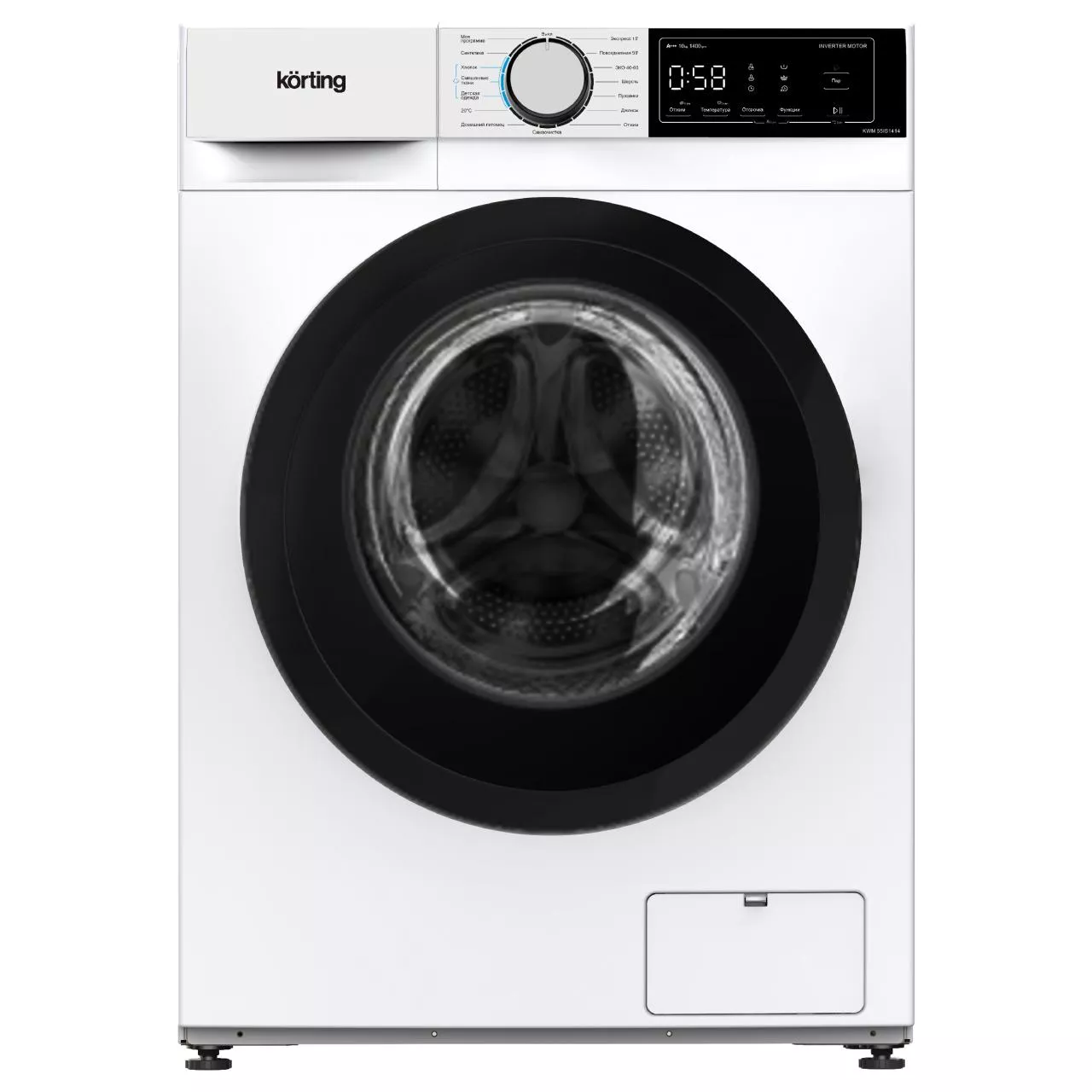 Cтиральная машина с паром Korting KWM 55IS1414 RU