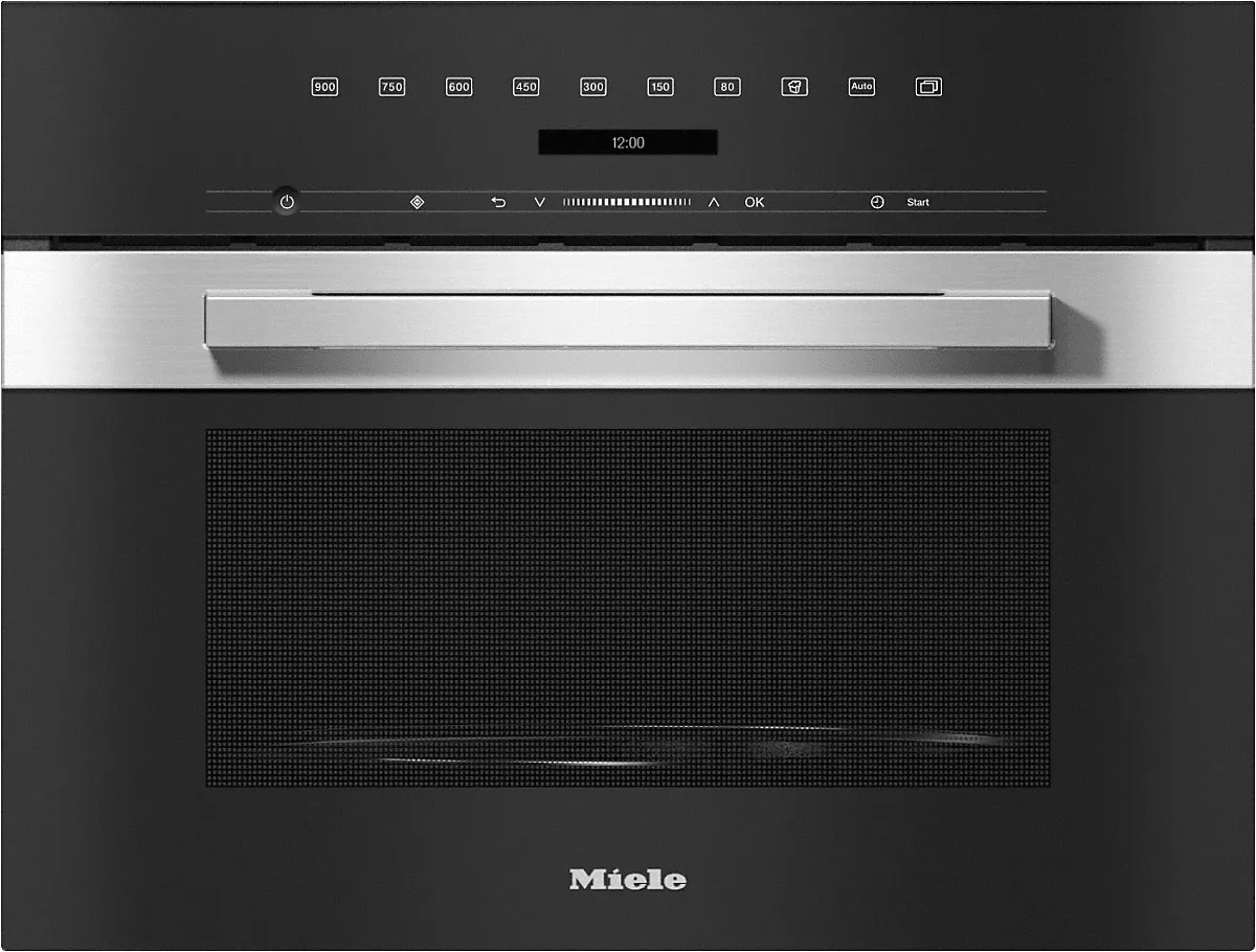 Микроволновая печь Miele M7240 Stal, черная