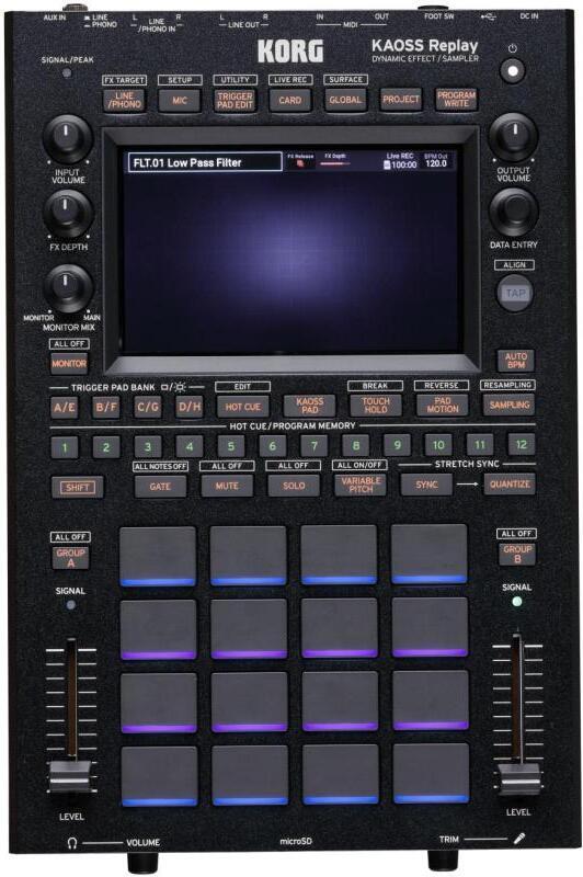 Сэмплер с динамическим эффектом Korg KAOSS