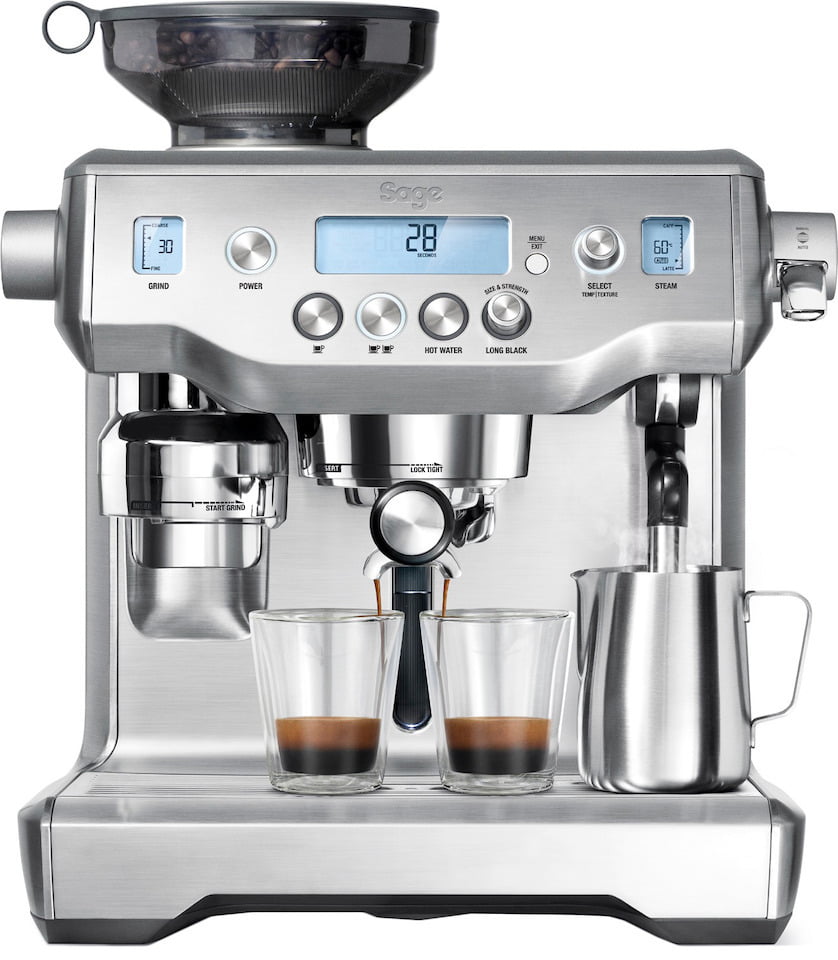 Кофемашина Sage Oracle BES980BSS, серебристая