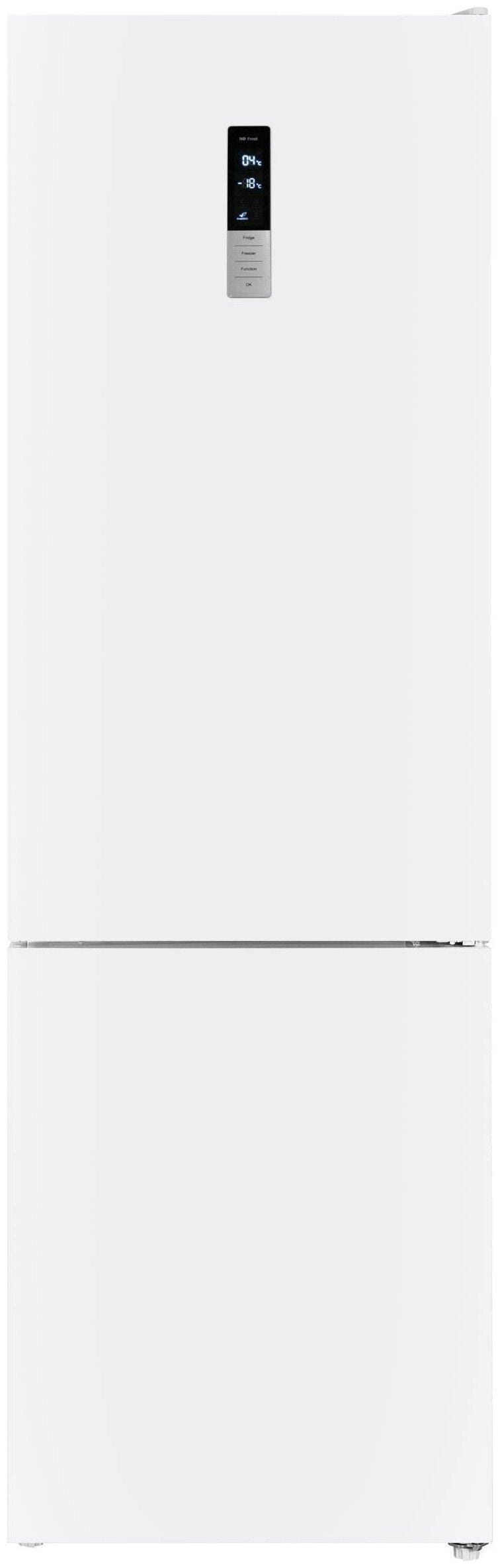 Холодильник MAUNFELD MFF200NFWE RU, белый