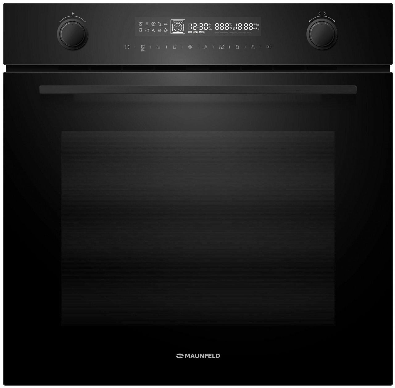 Шкаф духовой электрический с СВЧ MAUNFELD MEOR7217DMB2 RU