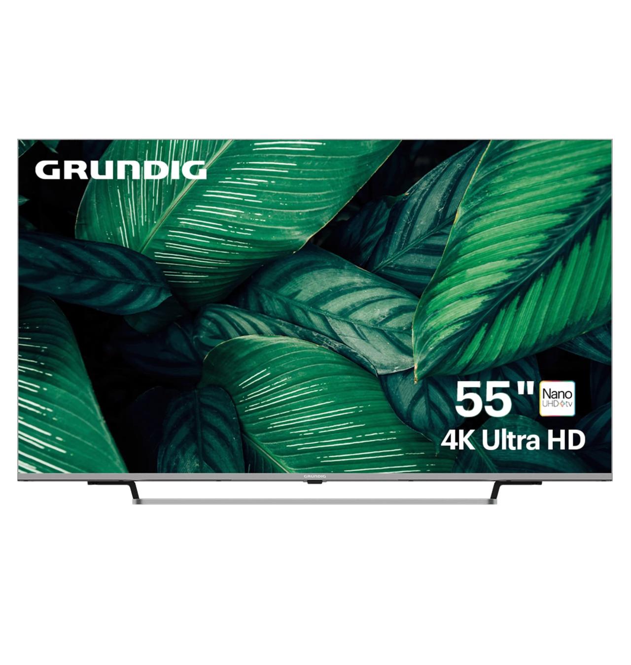 Телевизор Grundig 55 NANO GH 8100 RU (2023), серебристый